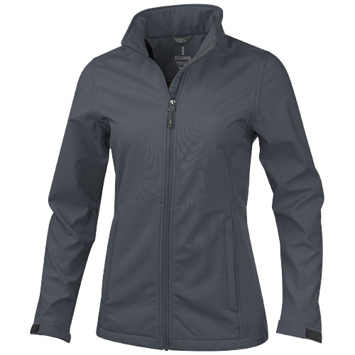 Veste softshell publicitaire - femme - Maxson Gris storm